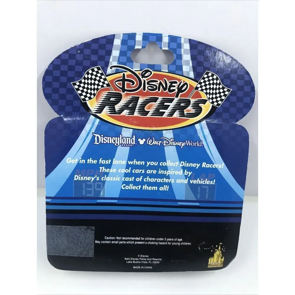 Disney Racers Jack Skellington 1/64 Scale Die Cast Metal Body Race Car. Sealed